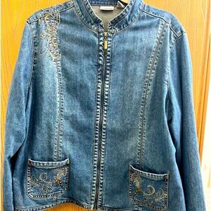 Chico’s Jean Jacket Size 3